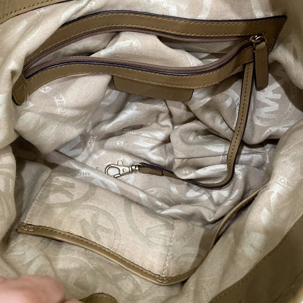 Michael Kors‎ Leather tan hobo bag